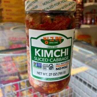 Kimchi, Fermented Sliced Cabbage