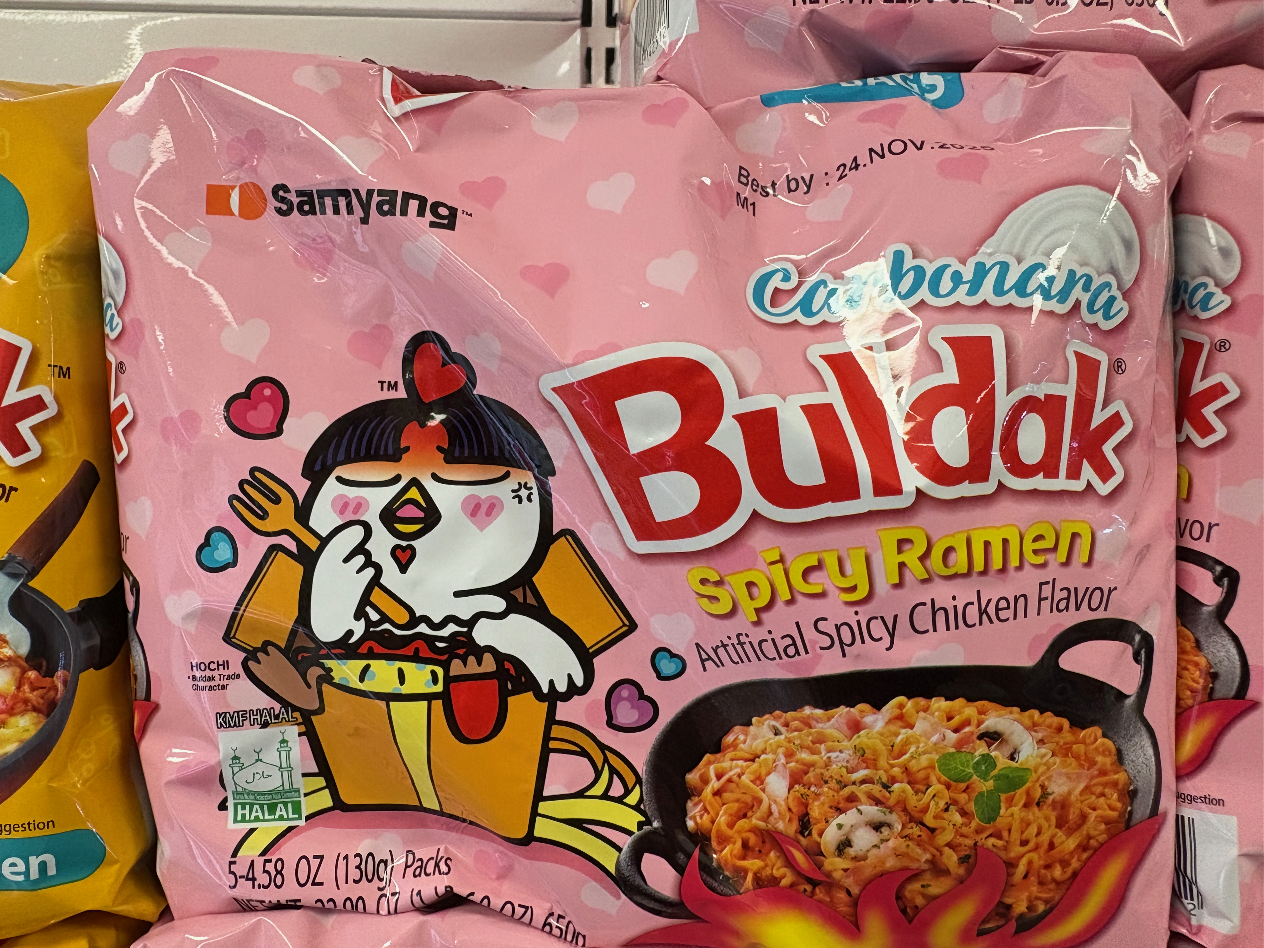 Spicy Carbonara Chicken Ramen